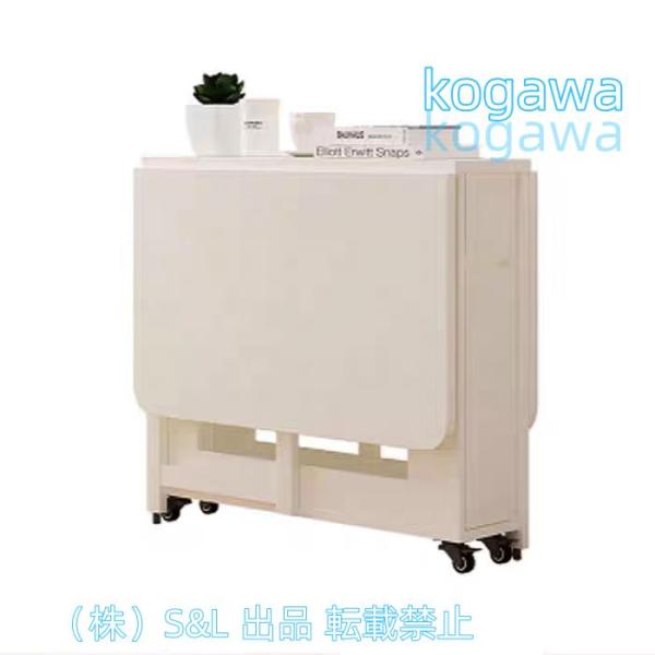 4人用ダイニングテーブルセット、折りたたみ式テーブルと椅子、椅子付き木製拡張ダイニングテーブル、キッチンダイニングルームリビングルーム用折りたたみ式ダ