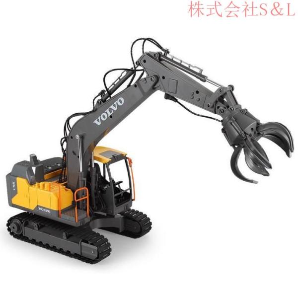 1/16 ラジコンショベル ラジコンカー 合金 16チャンネル 大人 車