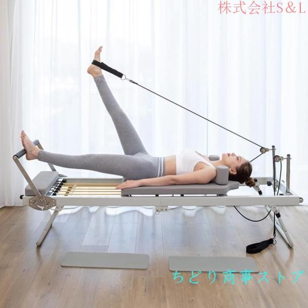 ピラティスコアベッド フィットネス機器 ピラティストレーニングベッド ステンレススチール ヨガトレーニングベッド ピラティスマシン ピラティスリフォーマーマ BailingDS バッグ・小物・ブランド雑貨 ピラティスコアベッド