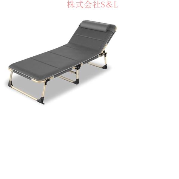 持ち歩きベッド 折りたたみベッド コンパクト 軽量 シングル 組立不要 マットレス 株式会社S＆L簡易 介護 キャンプ 仮眠_5
