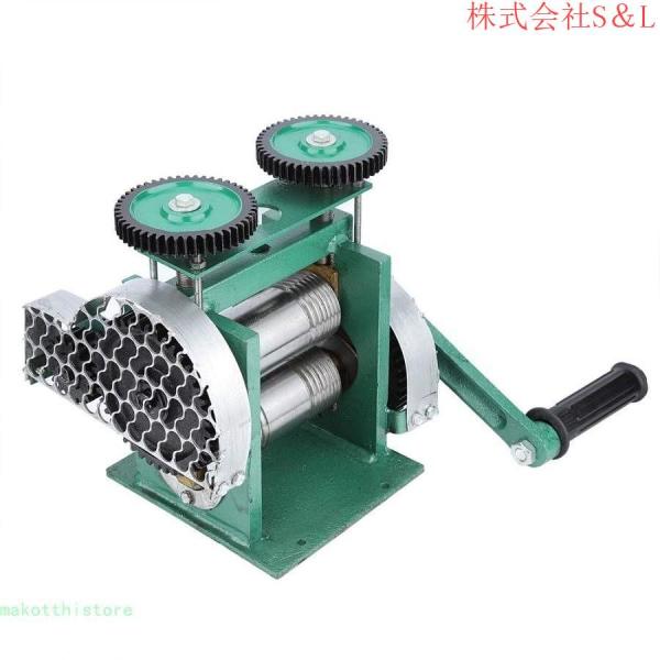 手動ローリングミルマシン、金属調整可能耐摩耗性コンビネーションジュエリーローリングミルタブレット成形機ローラーワイヤーフラットパターン板金ジュエリーマ 手動ローリングミルマシン、金属調整可能耐摩耗性コンビネーション