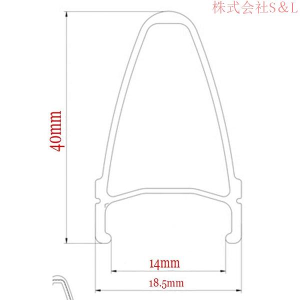 ホイールセット 451mm ダブルウォールアロイリム 折りたたみ自転車 V/ディスクブレーキ ホイール 株式会社S＆L クイックリリース 自転車 フロント リア 24Hハブ_3