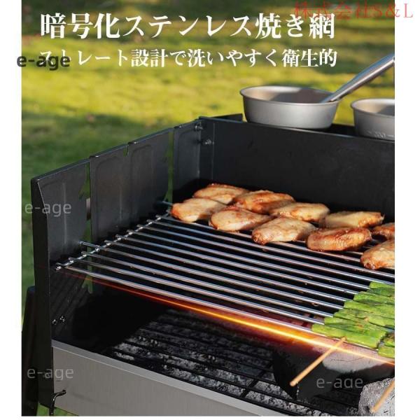 家庭用グリル屋外バーベキュー家庭用無煙バーベキューグリル折りたたみ