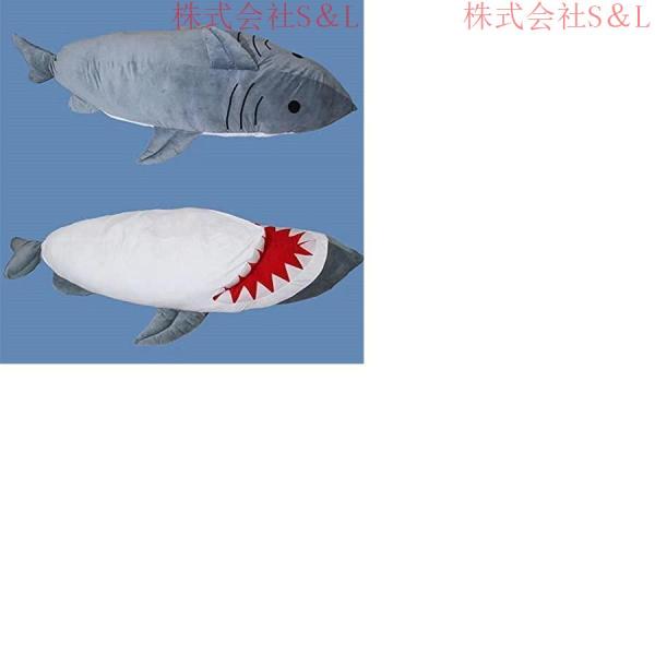 ポップ巨大なサメぬいぐるみ寝袋私をかむサメ畳ソファベッド サメ寝袋 大人