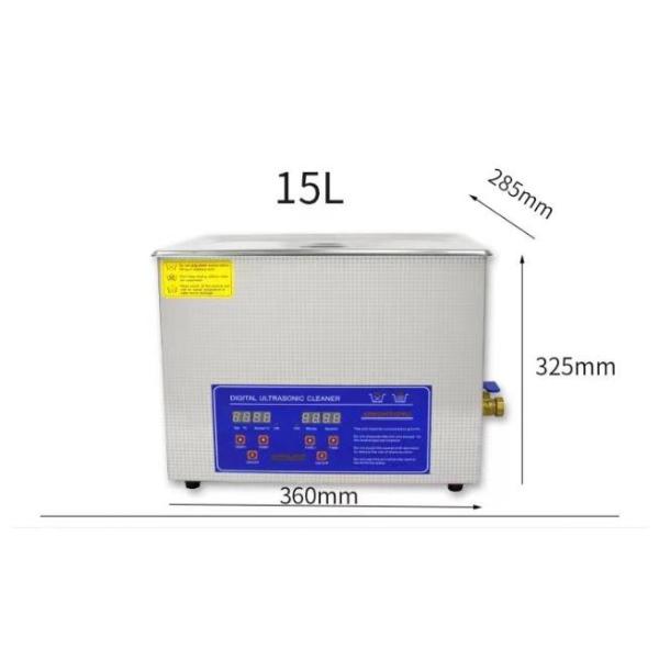 超音波洗浄器 15L デジタル ヒーター/タイマー付き株式会社S＆L 業務用