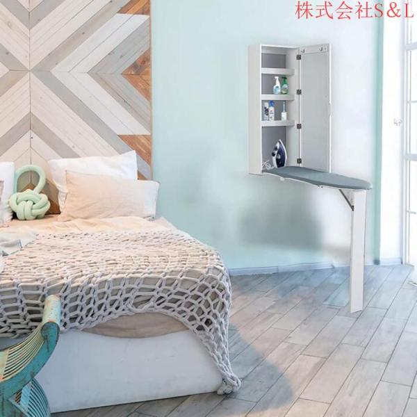 アイロン台壁のアイロン台のキャビネット家のための折りたたみ式