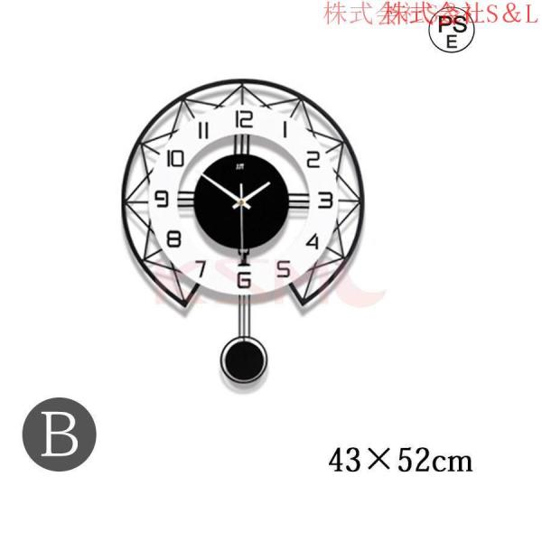 掛け時計 オシャレ 北欧 シンプル 壁掛け時計 デジタル 新築祝い 新作 プレゼント ギフト 高品質 おしゃれ株式会社S＆L 静音 時計_6