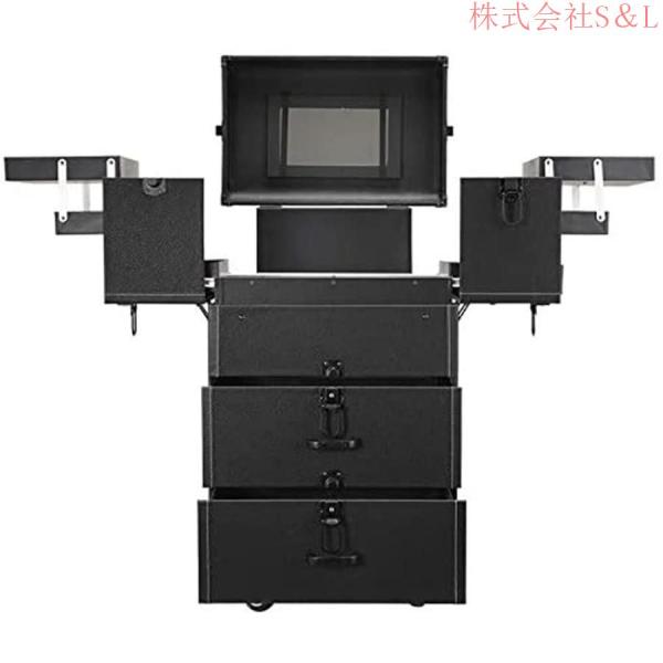 メイクボックス キャスター付き メイクキャリーケース 株式会社S＆L大