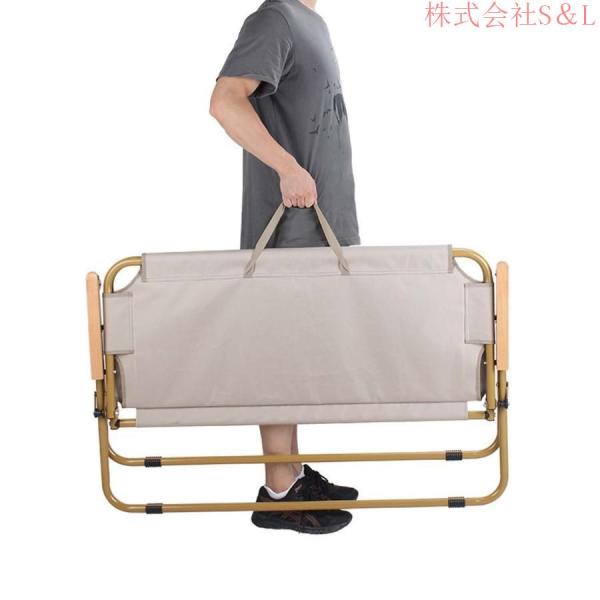 ダブル屋外キャンプチェア特大の2人用折りたたみアームチェアガーデン