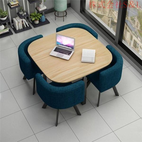 会議用テーブル ミーティングテーブル ミーティングセット 株式会社S＆L 新品テーブル 4人用 品質保証 ZY-16_2