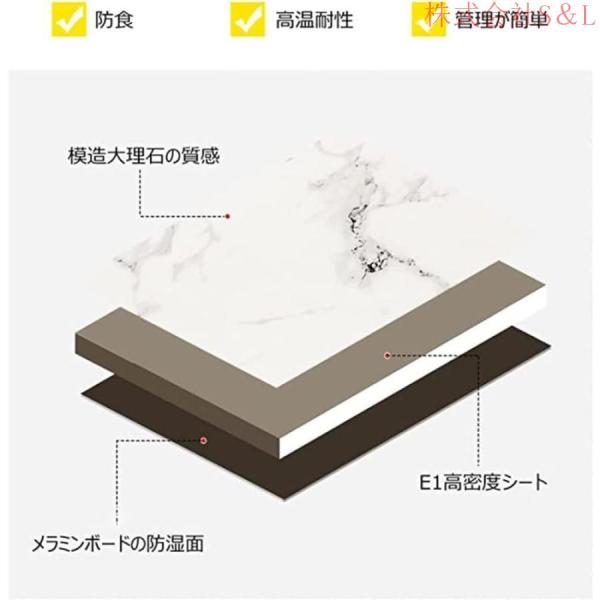 丸型ダイニングセット 食卓セット 丸型4人掛けカフェテーブル ダイニングテーブルセット ダイニングルームとキッチン用 アパートリビングルームクリエイティブデ