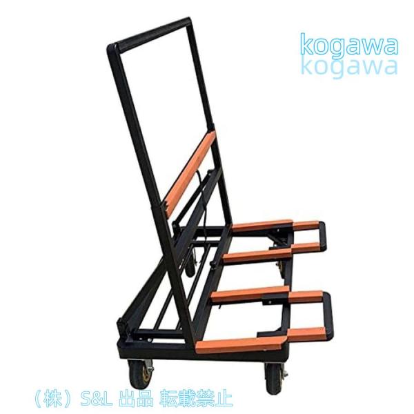 ボード台車折りたたみ運搬台車頑丈荷台車4輪長尺物台車ユニバーサルホイール調整可能な輸送ドアと窓ガラスS＆L建設現場建物キャリーカート多用途作業