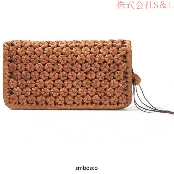 送料無料 高級品 山葡萄 長財布 花編みやまぶどう財布 手編み ウォレット 株式会社S＆L男女兼用_1