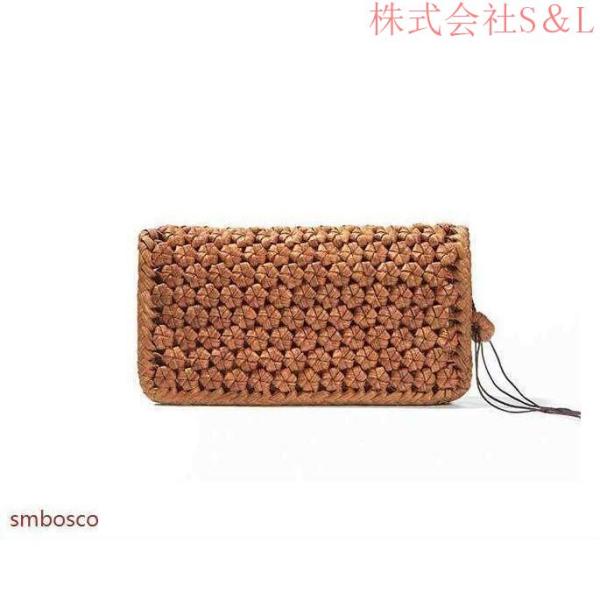 送料無料 高級品 山葡萄 長財布 花編みやまぶどう財布 手編み ウォレット 株式会社S＆L男女兼用_10