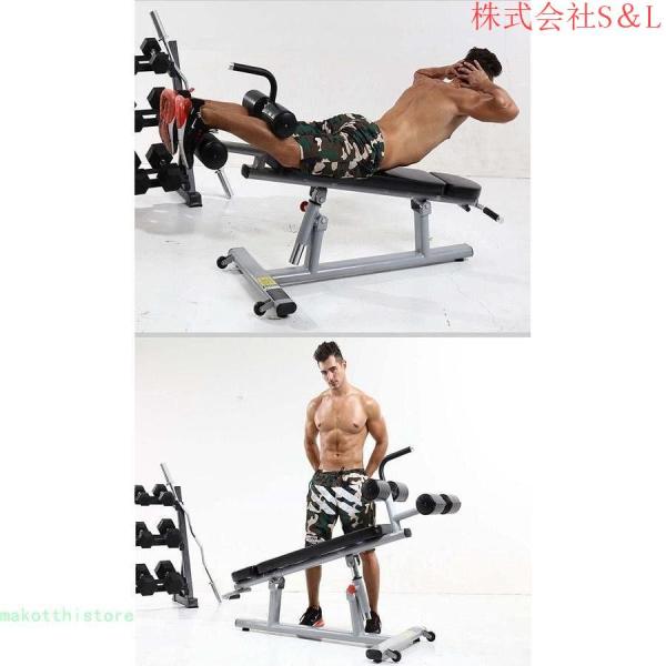 トレーニングベンチ ダンベルベンチ フラットインクラインベンチ 株式