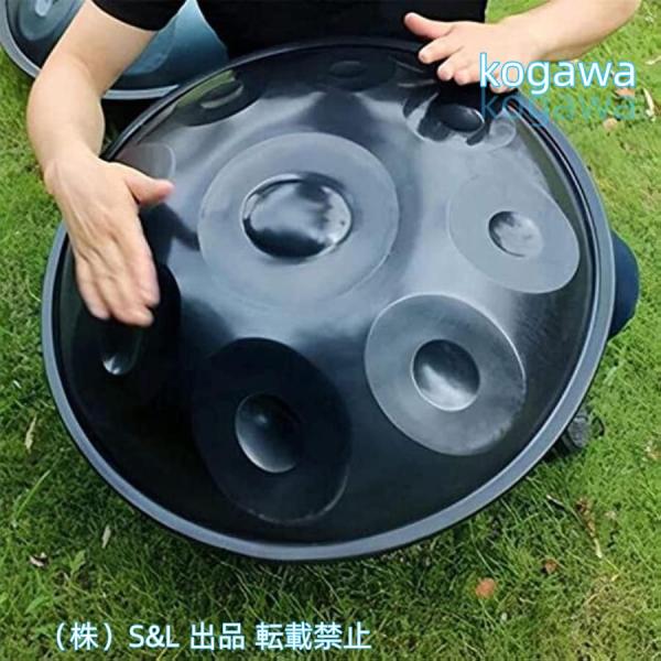 432Hz 9ノート ハンドパン スティールパン　スチールドラム　ハンドドラム Amazon | ハンドパンドラム スチールハンドパン、9/10/12/14