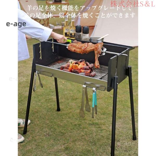 304ステンレス鋼ポータブル屋外バーベキューグリル、igtテーブルストーブ、折りたたみ薪ストーブ、キャンプストーブ BBQバーベキューバーベキューグリル、304ステンレス鋼プレート、ノン