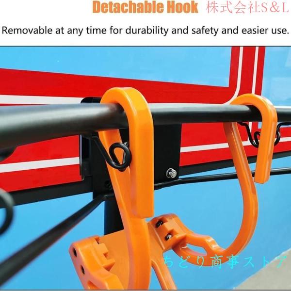 ポータブルハンギングバスケットボールリターンアタッチメントバスケットボールリターンボールS＆Lトレーニング時間を効果的に増加屋内屋外ヤード用の ポータブルハンギングバスケットボールリターンアタッチメント