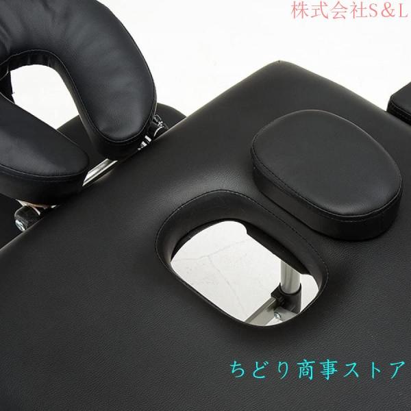 マッサージベッドエステベッド折り畳み式ベッド，簡単組み立てアルミニウム合金レザーマッサージ台S＆Lエステベッドマッサージ軽量コンパクト高さ調節可_3