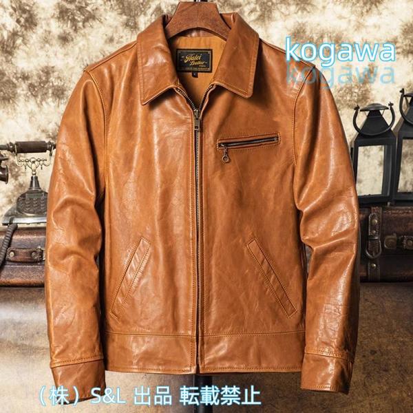 新入荷☆シープスキン 60'sカフェレーサー シングルライダース レザー