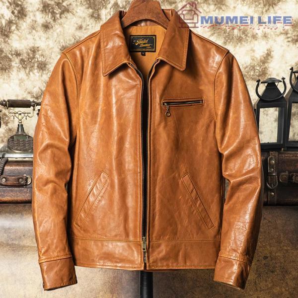 新入荷☆シープスキン 60'sカフェレーサー シングルライダース レザー