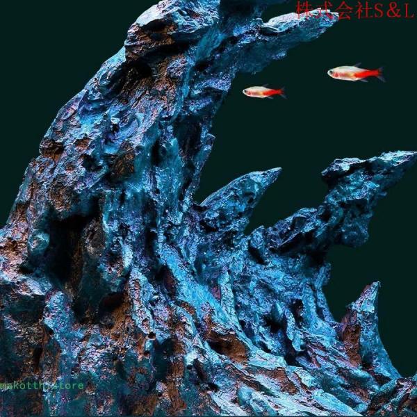 水槽 オブジェインテリア 置物 アクアリウム オーナメント 水槽 オーナメント 人工岩のアクアリウムの飾り バレー 株式会社S＆L水槽セット 掃除簡単_1