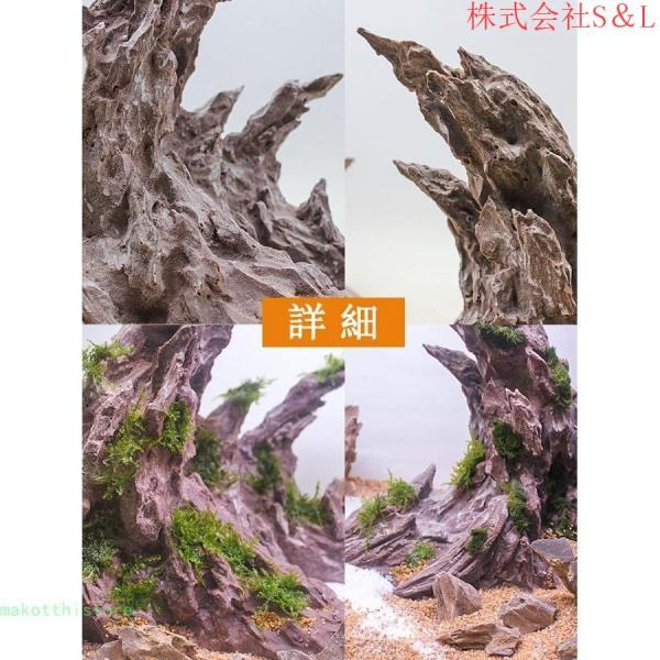 水槽 オブジェインテリア 置物 アクアリウム オーナメント 水槽 オーナメント 人工岩のアクアリウムの飾り バレー 株式会社S＆L水槽セット 掃除簡単_4