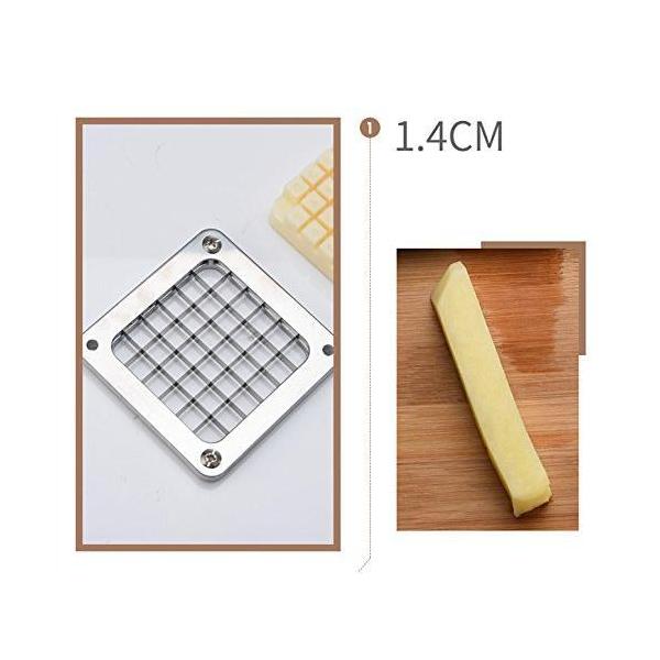 手動式 ポテトカッター 7mm+10mm+14mm 野菜カッター ステンレス 卓上型 家庭用 業務用 株式会社S＆L_3