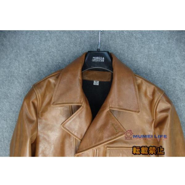 新品☆カウハイド 復刻50's ドライビングコート レザージャケット