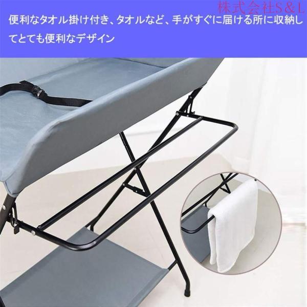 ベビーケア 折りたたみ式 おむつ交換台 ベビーケアステーション 新生児バスマッサージ ベビーおむつテーブル 株式会社S＆Lポータブル 出産祝い・ギフト_2