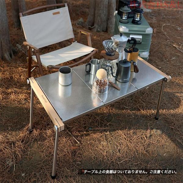 アウトドア テーブル 囲炉裏 BBQコンロ組み合わせ可能 無垢材 高品質