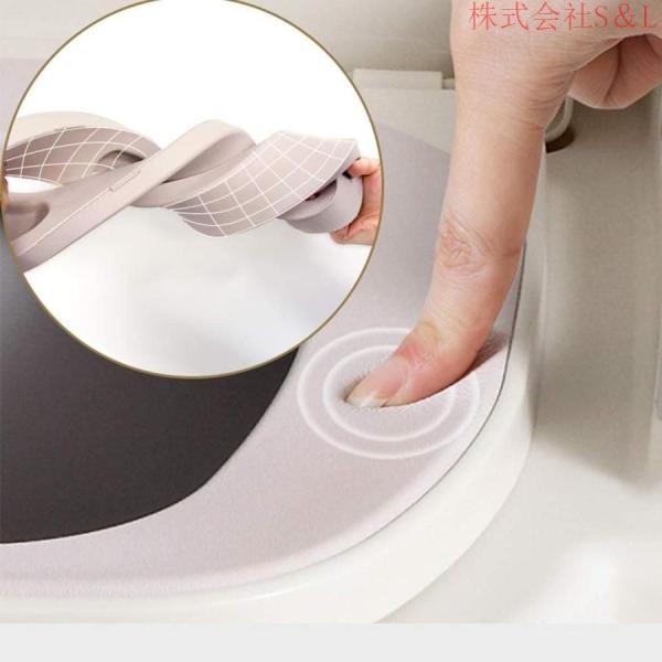 ポータブルトイレ 背もたれ型、移動式トイレ用スツール交換スクワットピット、洗えるバスケットとトイレットペーパーホルダー付きトイレトイレ，モバイルトイレ_6