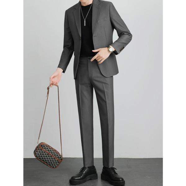 スーツ メンズ テレワーク ビジネス レギュラー オールシーズン 春 夏