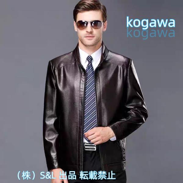 革ジャン 本革 ラム レザージャケット メンズ 裏起毛 フライトジャケット 株式会社S＆L バイク ライダースジャケット カジュアル レザーコート 大きいサイズあり