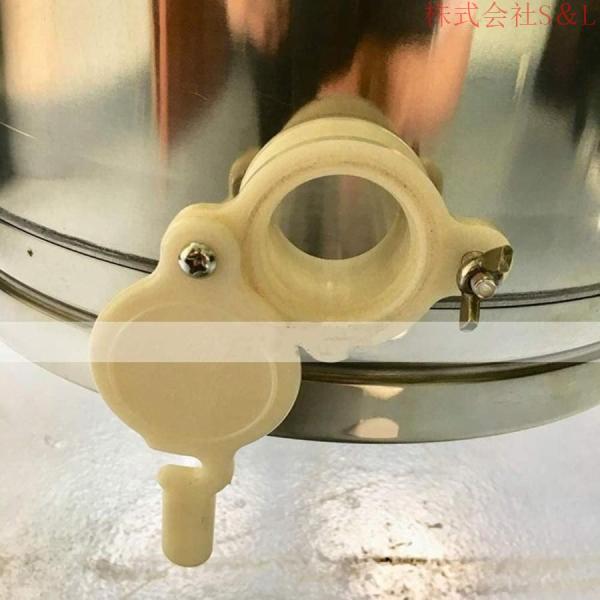 ステンレス ミツバチ養殖 蜂蜜分離器 手動式 遠心分離機 3フレーム 蜂蜜抽出 株式会社S＆L 養蜂器具 スポットグッズ！_3