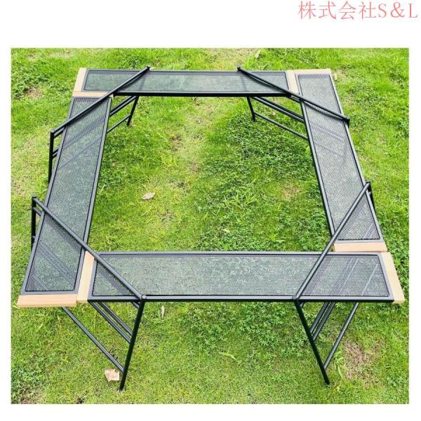 焚き火テーブル囲炉裏テーブルキャンプテキーラテーブル焚き火の