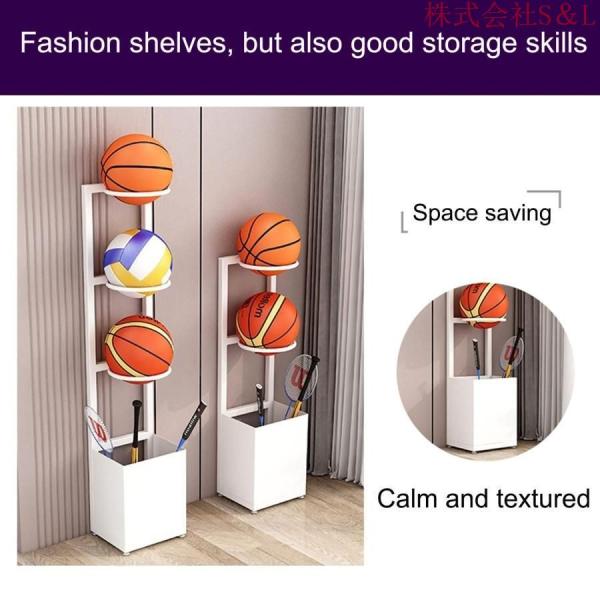 スケットボール収納ラック 両面バスケットボール収納ラック 金属製