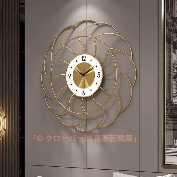壁掛け時計 北欧 モダン シンプル 花 静音 掛け時計 花の形 おしゃれ 大きい インテリア 大きサイズ オシャレ 時計 見やすい シンプル お家の飾り かわいい