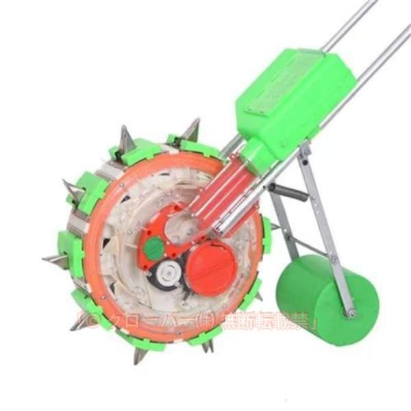 手動種まき機 種まき機 手動プッシュ 大豆ピーナッツ トウモロコシの種まき機 耐久性 防錆性 ステンレススチール製 ハンドル付き ローラー ポイント カルーセル
