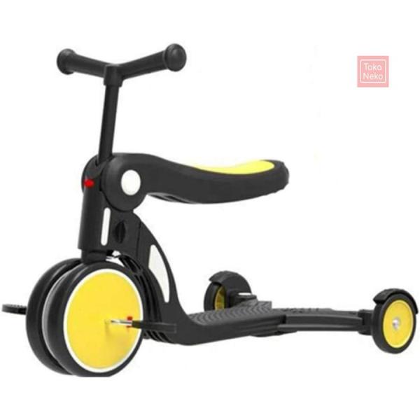 キックスクーター 子供用 5 in 1 折りたたみ 三輪車 子供用 3輪キックボード 3階段調節可能 三輪車 後輪ブレーキ キックスクーター 乗用玩具 持ち運び便利_8