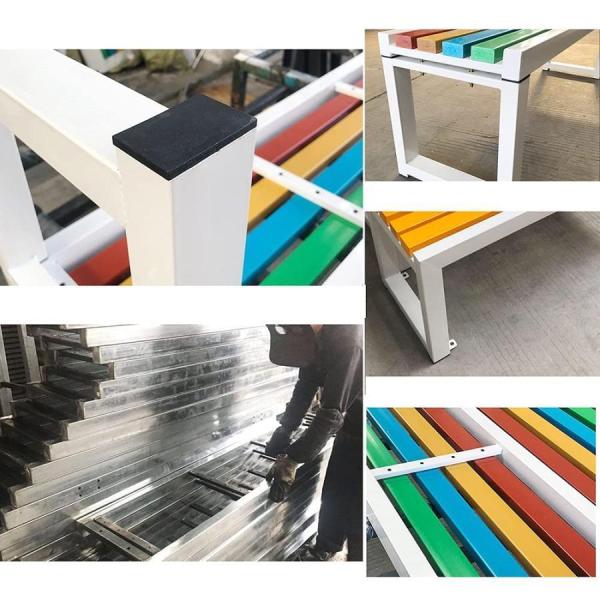 100-180cmバルコニー木製ベンチ アレジャーチェア、防水日焼け止め