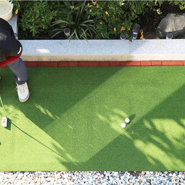 【送料無料】【1m×10ｍ】アプローチ・パット練習用 ゴルフ人工芝 芝丈15mm ロールタイプ_11