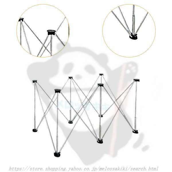 6本足 折りたたみ式サポート脚 ステンレス脚作業台交換