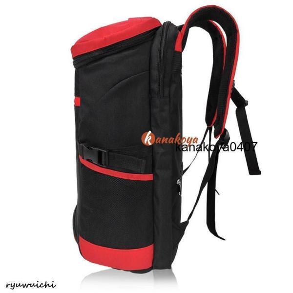テニスバッグ バドミントン ラケットバッグ ラケット 3本収納 25L シューズポケット 大容量 バトミントンバッグ ジムバッグ リュック バックパッ_11