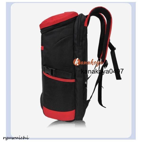 テニスバッグ バドミントン ラケットバッグ ラケット 3本収納 25L シューズポケット 大容量 バトミントンバッグ ジムバッグ リュック バックパッ_17