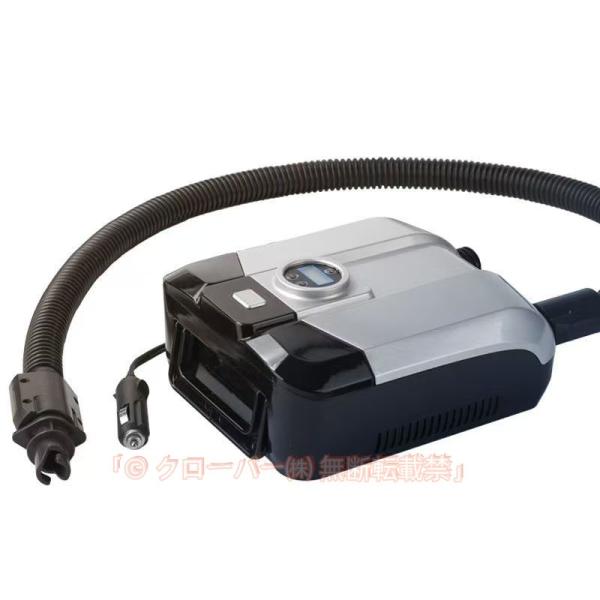 エアーポンプ　電動エアーポンプ 空気入れ 空気抜き 電動ポンプ コンセント式 ノズル エレクトリックポンプ 空気注入?排出SUP対応 シガーソケット