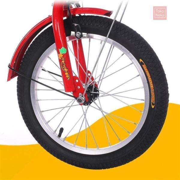 大人用三輪車 高齢者用ペダル自転車 3輪クルーザーバイク 16インチホイール 1段変速 大人用バスケット付き折りたたみ式三輪車 大型バスケット付き リクリエ_4