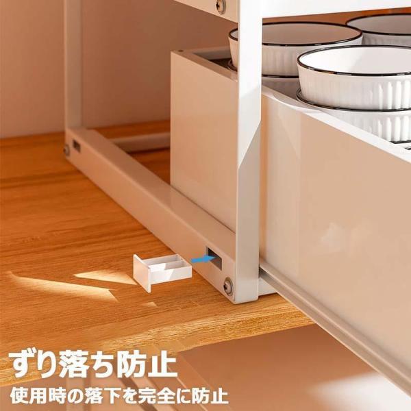 ブレッドケース 引き出し型 トースターラック ブレッドボックス パン入れ 食パン入れ 収納ボックス キッチン収納 レンジラック キッチンラック レンジボード レ_12