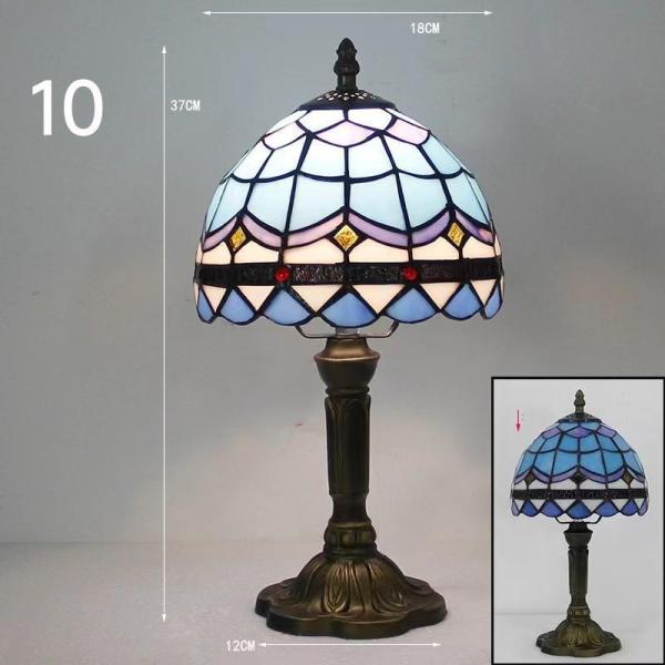 ステンドグラスランプ インテリアライト ステンドランプ テーブル