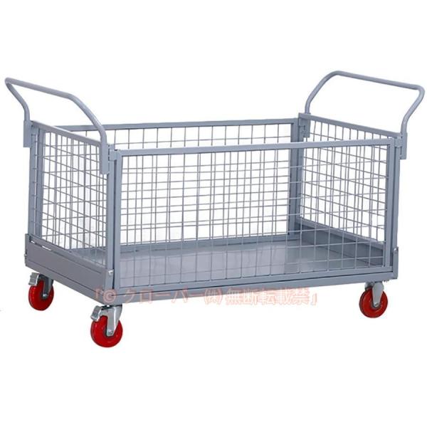 天使のカゴ台 折り畳み 運搬車 耐摩耗性インチサイレントホイール 多機能台車 荷物運び キャリーカート 小型/安全 家庭用 業務用 移動用 台車 取り外し可能金網